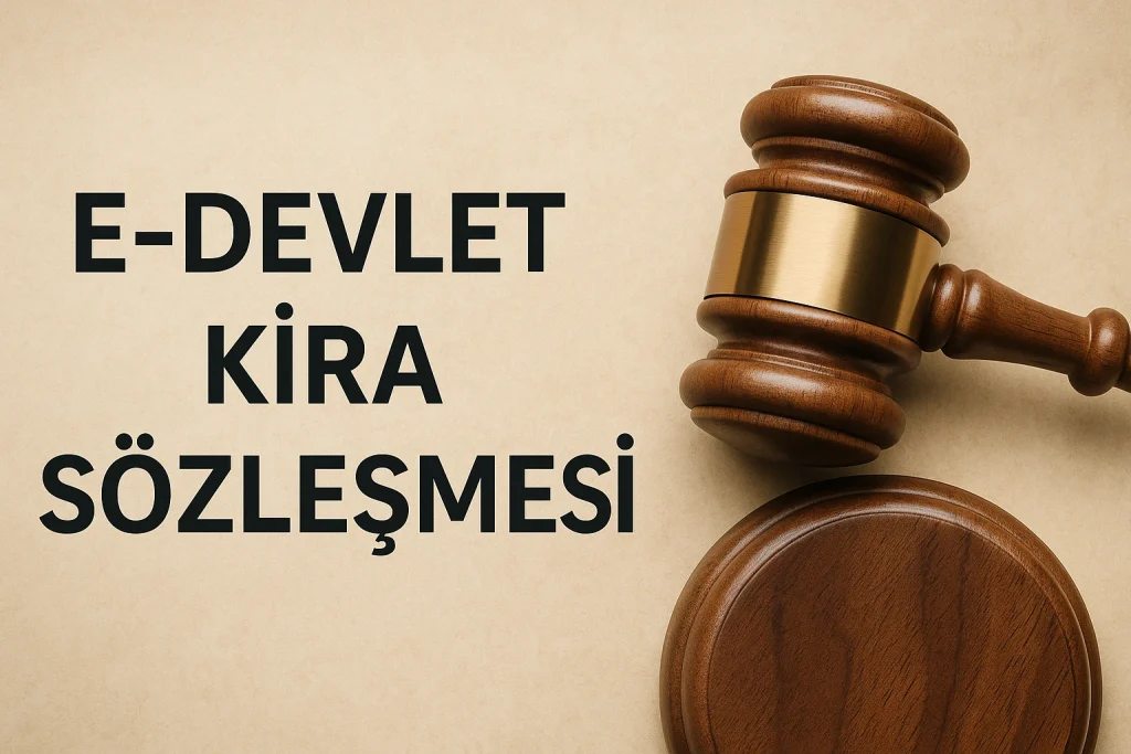 E-devlet Kira Sözleşmesi